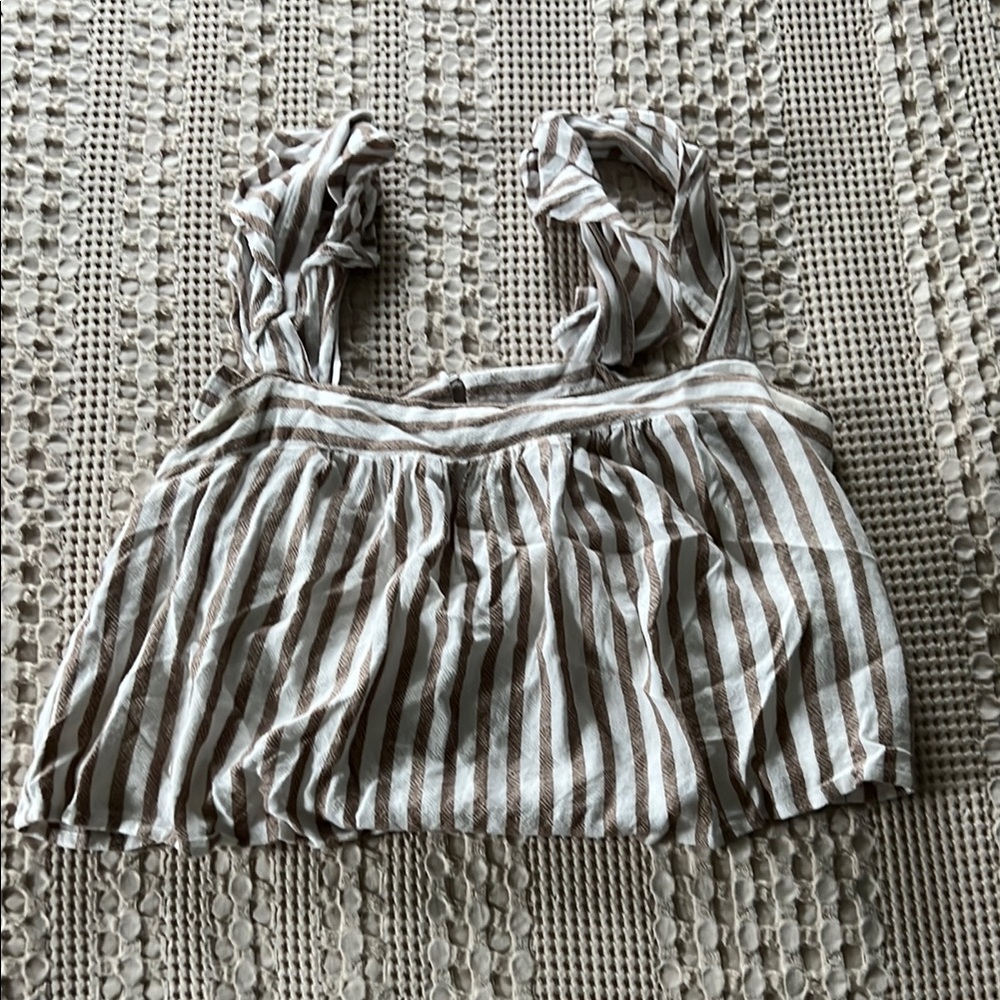 Striped Sleeveless Top